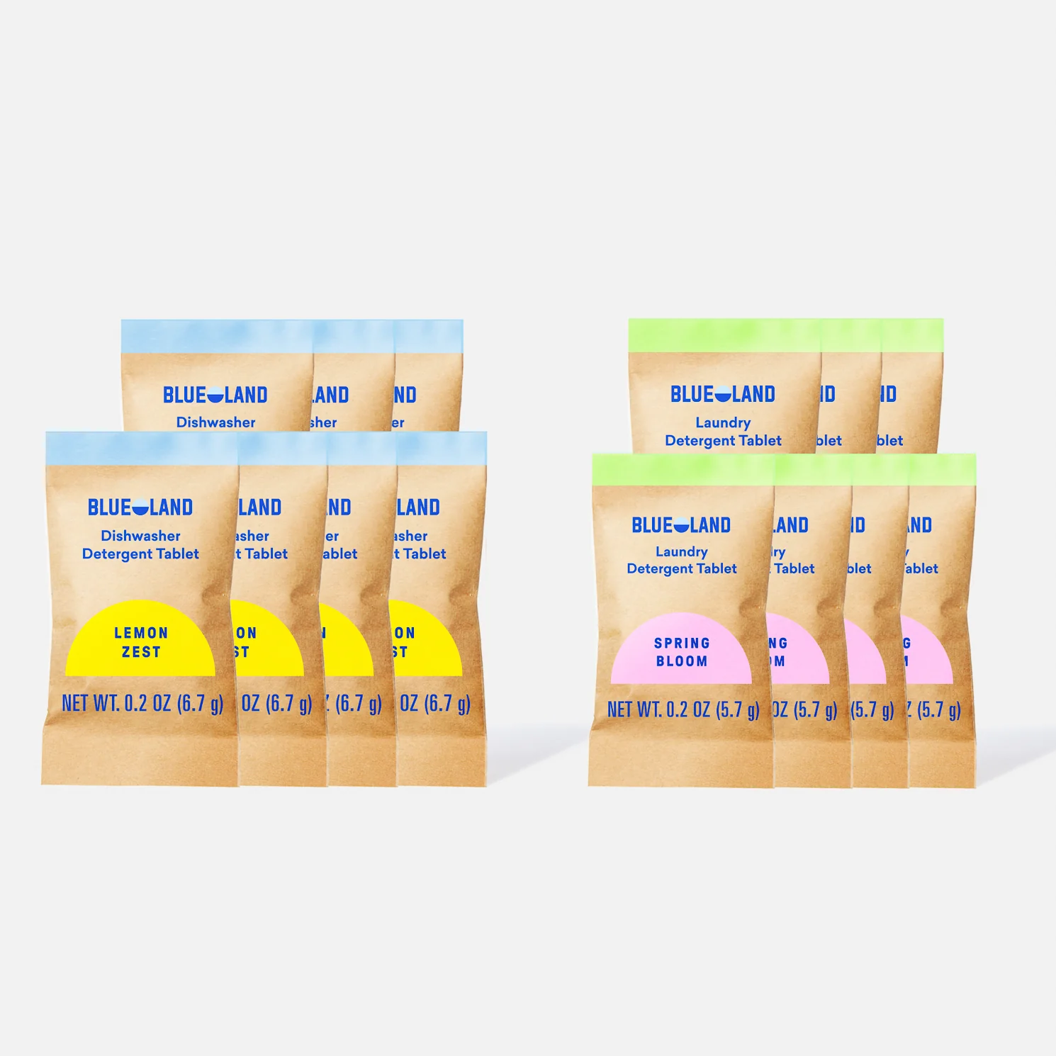 Dishwasher + Laundry Detergent Sample Pack (14 Tablets - 7 Each) - Image 2